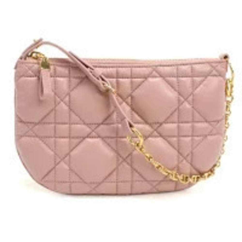 Christian Dior Shoulder Bag Lady Pink Crossbody